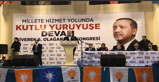 AK Parti Siverek İlçe kongresi yapıldı