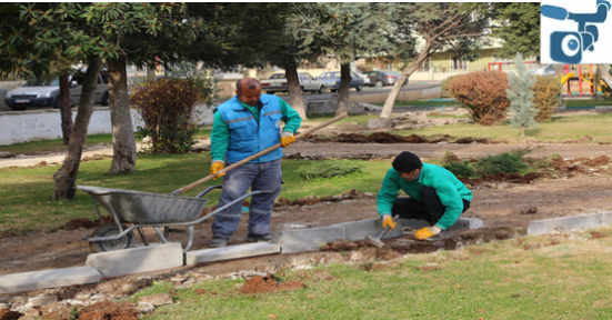 Haliliye Belediyesi Akbulut Parkını Yeniliyor