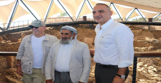 Kültür Bakanı Ersoy Şanlıurfa Müzesini Ve Göbeklitepe'yi Gezdi