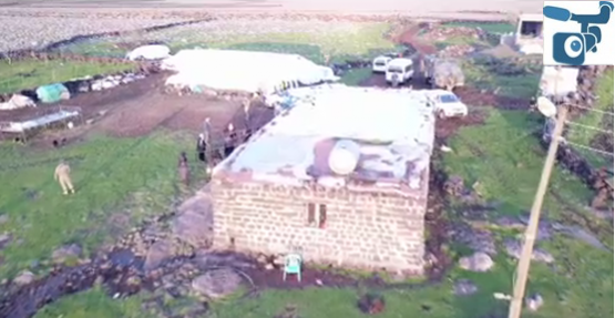 Urfa'da drone ile silah kaçakçıların operasyon