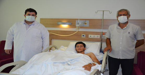 Mardin'de yaralandı: Urfa'da sağlığına kavuştu