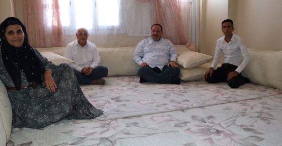 Başkan Ekinci Şehit ve Gazi Aileleri ile Bayramlaştı