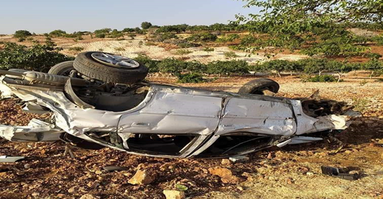 Urfa'da otomobil takla attı, 1 kişi hayatını kaybetti