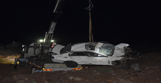 Şanlıurfa'da otomobil köprüden uçtu: 2 ölü 1 yaralı!