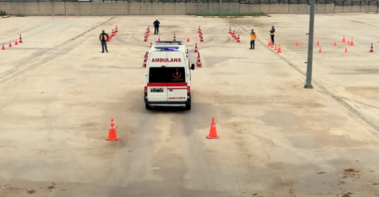 Urfa'da ambulans şoförlerine eğitim verildi