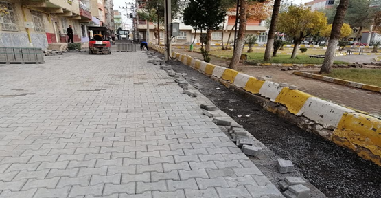 Viranşehir'de üst yapı çalışmaları devam ediyor