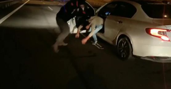 Şanlıurfa'da araç kaçtı polis kovaladı