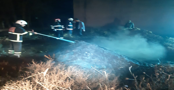 Urfa'da fabrika yangını