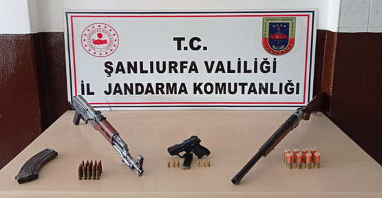 Viranşehir'de silah kaçakçılığı operasyonu, 1 tutuklama