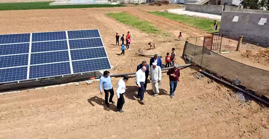 Harranlı çiftçiler güneş enerjisi ile kendi elektriğini üretiyor
