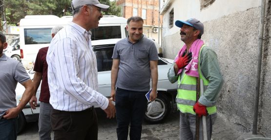 Eyyübiye Belediye Başkanı Mehmet Kuş, Dedeosman Mahallesi’nde Halkla Buluştu