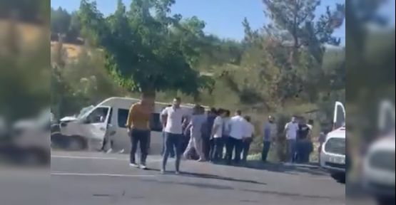 Şanlıurfa’da işçileri minibüs şarampole yuvarlandı, 12 yaralı