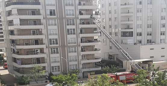 Şanlıurfa’da 6 katlı binada yangın