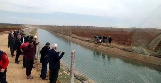 Urfa'da 2 kişi sulama kanalında akıntıya kapıldı