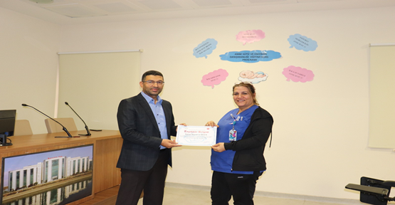 HRÜ, Hastanesi Personeline Anne Sütünün Teşviki ve Emzirme Danışmanlığı Eğitimi