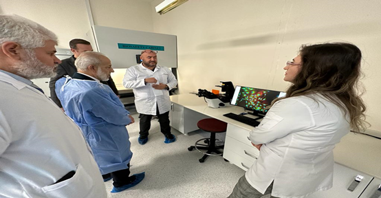Şanlıurfa'da Hücre Kültürü ve Kök Hücre Laboratuvarı açıldı.