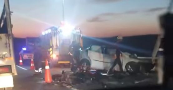 Urfa'da iki otomobil çarpıştı,  2 ölü