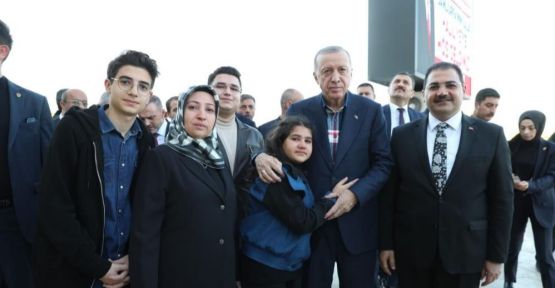 Cumhurbaşkanı Erdoğan'dan Başkanı Canpolat’a övgü
