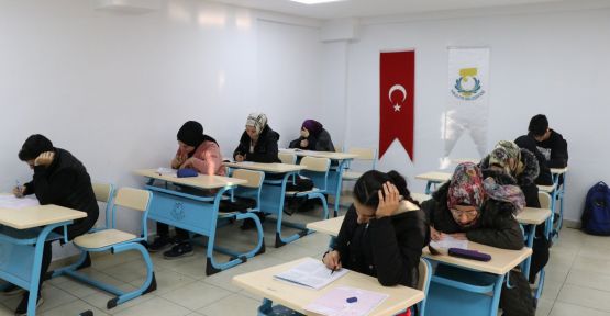 Haliliye' Belediyesi ile sınava hazırlanıyorlar