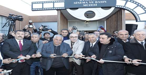 Karaköprü'de sinema ve basın müzesi açıldı