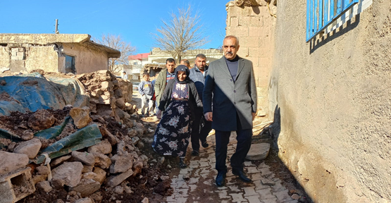 Başkan Bayık,  Depremzedeleri Ziyaret Edip İhtiyaçlarını Karşıladı