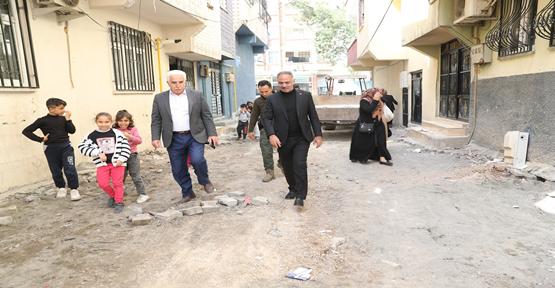 Eyyübiye’de altı mahallede yollar yenileniyor