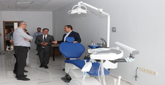 Haliliye’de diş poliklinikleri tamamlanıyor