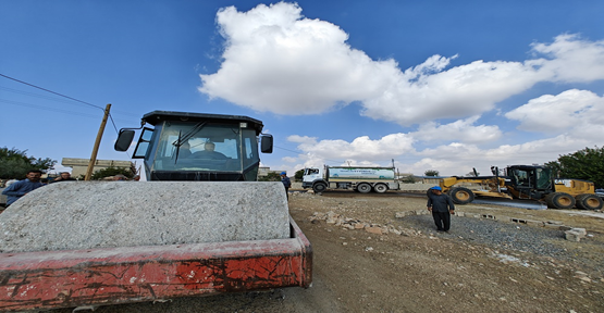 Eyyübiye Kırsalında Asfalt Sevinci Yaşanıyor