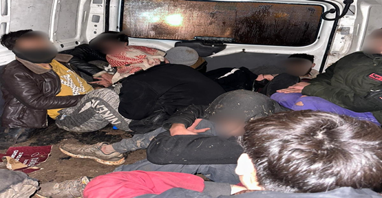 Şanlıurfa’da  27 düzensiz göçmen ve 3 şüpheli şahıs yakalandı