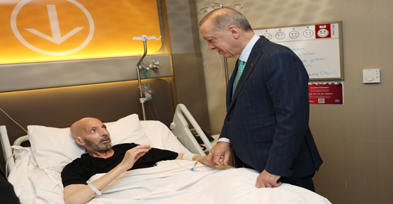 Cumhurbaşkanı Erdoğan, Şanlıurfa eski milletvekilini ziyaret etti