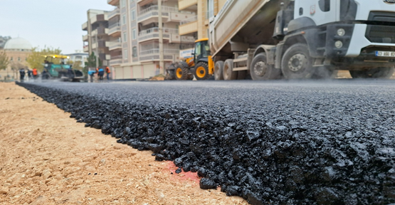 Büyükşehir’den Kent merkezinde asfalt çalışması