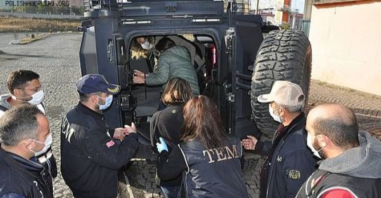 Şanlıurfa'da terör operasyonu, 100 tutuklama