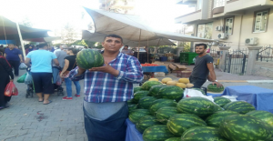 Urfa'da karpuz satışları artı
