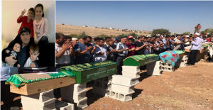 Trafik Kazası hayatını kaybeden 6 Kişinin Cenazesi Halfeti'de defin edildi