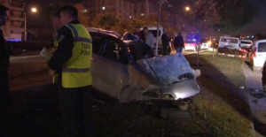 Polislerin Bulunduğu Araç Kaza Yaptı: 2 Şehit, 3 Yaralı
