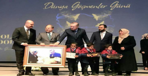 Cumhurbaşkanı Erdoğan Suriyeli Aileyi sevindirdi