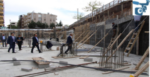 Haliliye'de Gençlik ve Kültür Merkezinin İnşaatı Sürüyor