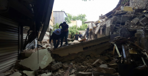 Urfa tarihi çarşıda iş yeri yıkıldı