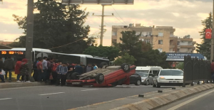 Urfa’da trafik kazası, 1 yaralı