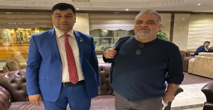 Başkan Aslan, Ahmet Özal ile görüştü