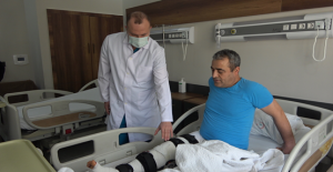 Urfa'da kemikleri parçalanmış hasta sağlığına kavuştu