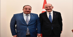Başkan Ekinci Ve Milletvekili Özcan’dan Bakan Soylu’ya Ziyaret