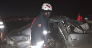 Urfa'da otomobil traktörü çarptı, 6 yaralı