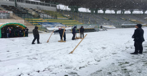 Şanlıurfaspor Erokspor maçı kar nedeniyle ertelendi!