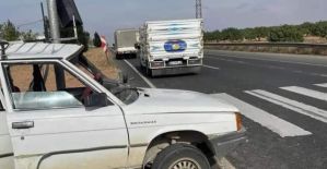 Şanlıurfa- Viranşehir  yolunda feci kaza 1 ölü, 2 yaralı